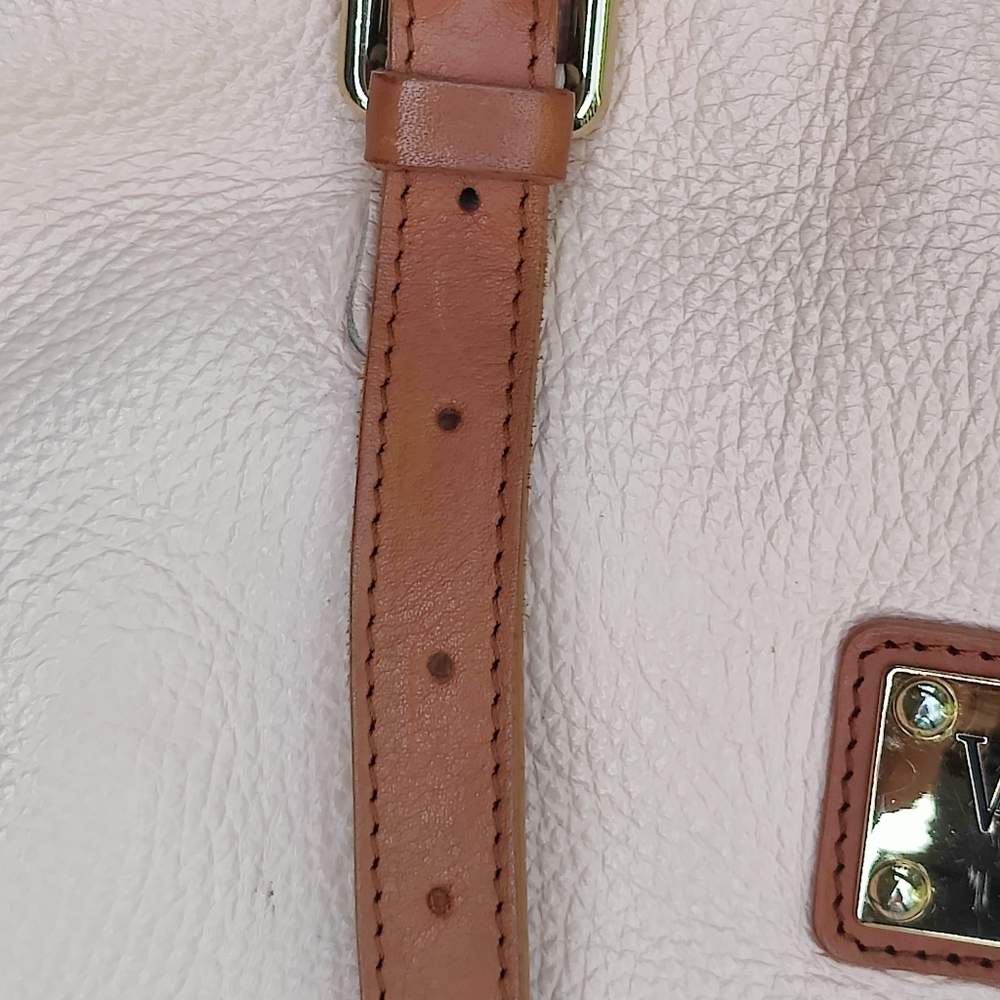 Valentina Large Pebbled Leather Tote - Picture 3 of 7
